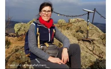 Jutta Vorderwuehlbecke, Gästeführerin in Olsberg